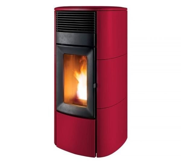 Pelletofen MCZ Club Comfort Air Matic 12 Core R - Ausführung: Keramik bordeaux