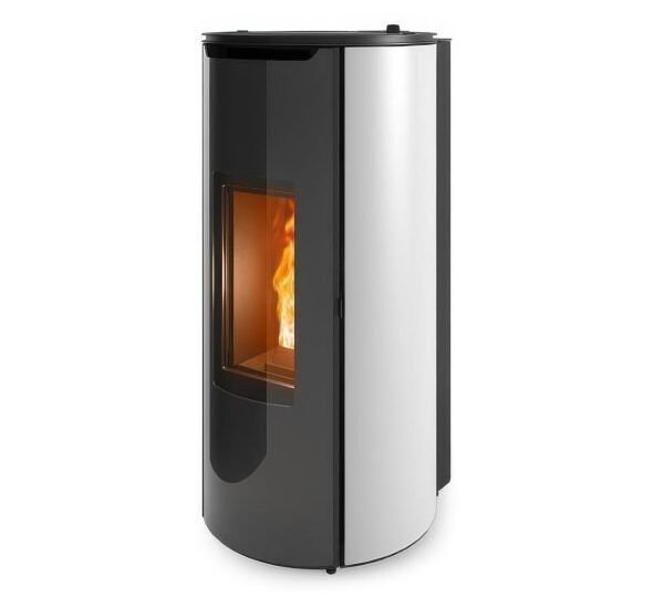 Pelletofen MCZ Mini Comfort Air 8 UPXUP 8,1 kW - Ausführung: 302 White metal